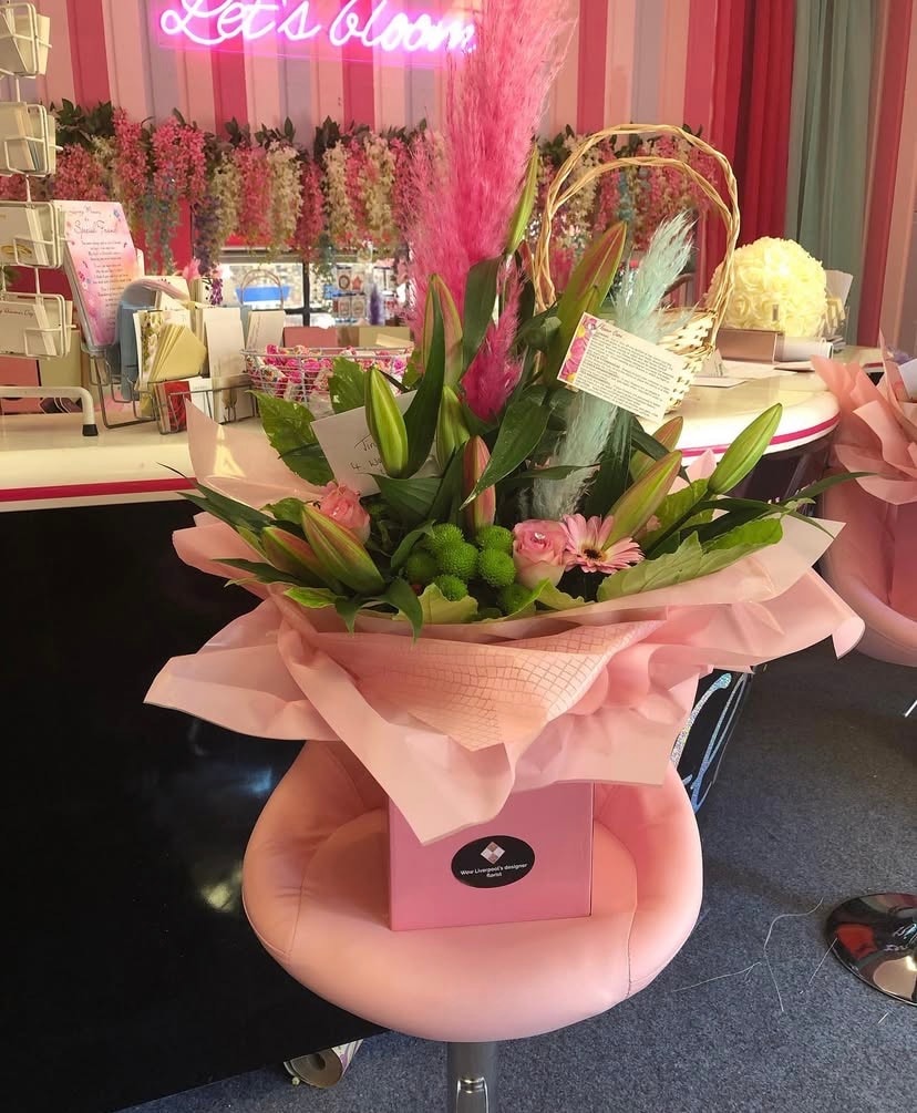 Beautiful gift bouquet by Wow Liverpool